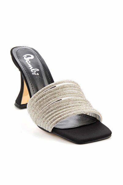 Bambi Mat Siyah Kadın Terlik K04666012538