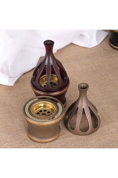 Generic Hand Carved Resin Burner Popular for Arabian Weddings and Gatherings