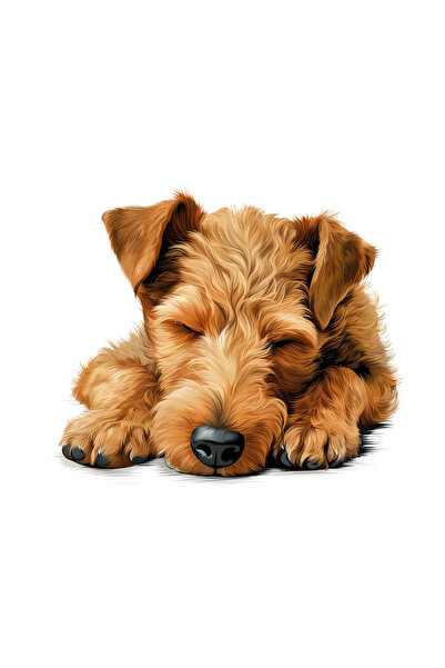 INOVATIX Σετ 8 τεμαχίων, Αυτοκόλλητο Ουαλικού Τεριέ, INOVATIX®. 6 εκ.