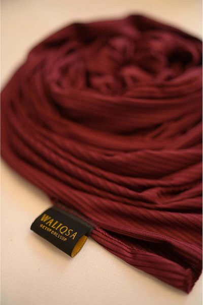 waliqsa Lining Hijab | Mehroon