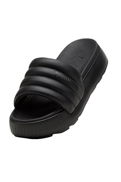 Puma Karmen Slide Puffy Wns Women's Black Slippers