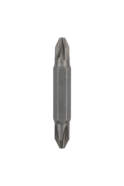 Bosch Pozi Phillips Double-Ended Screwdriver Bit Silver 45mm