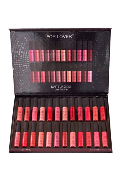 FOR LOVER علبة أحمر شفاه سائل - ٢٤ لونًا