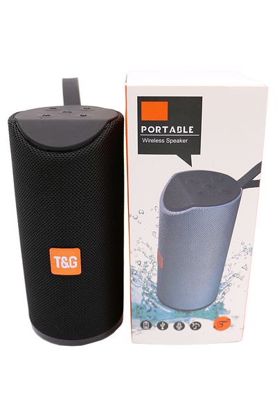 T&G Portable speaker, Bluetooth, USB, medium size, TGR 113, Black