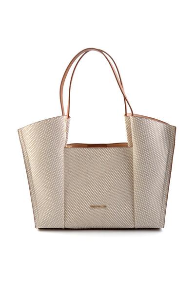 Bambi Bej Taba Kadın Omuz Çantası C06004902428