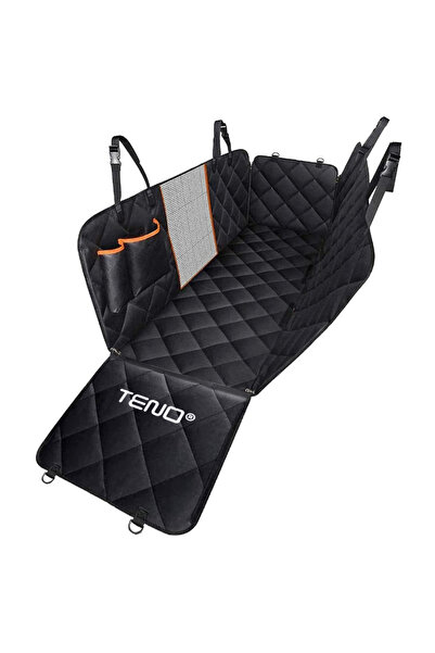 Teno Black Pet Car Back Seat Cover