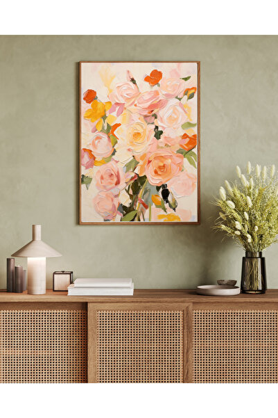 woodhomeworks Tek Parça Salon Ofis Dekor Tablo Ttk