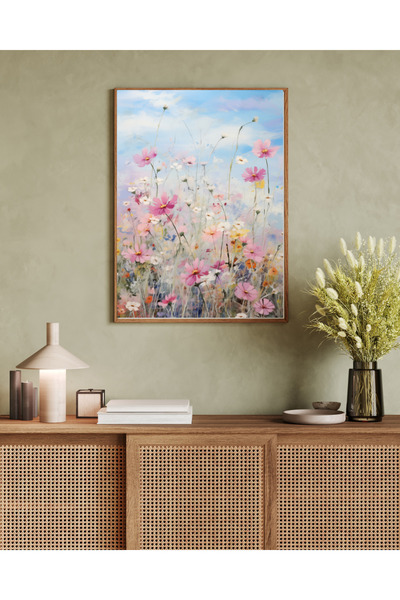 woodhomeworks Tek Parça Salon Ofis Dekor Tablo Ttk