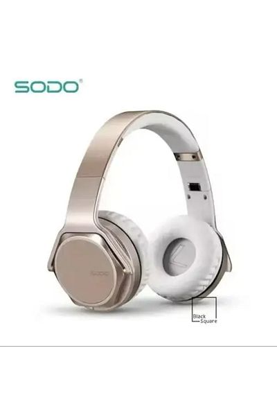 Sodo MH 3 Bluetooth Headphones - Gold