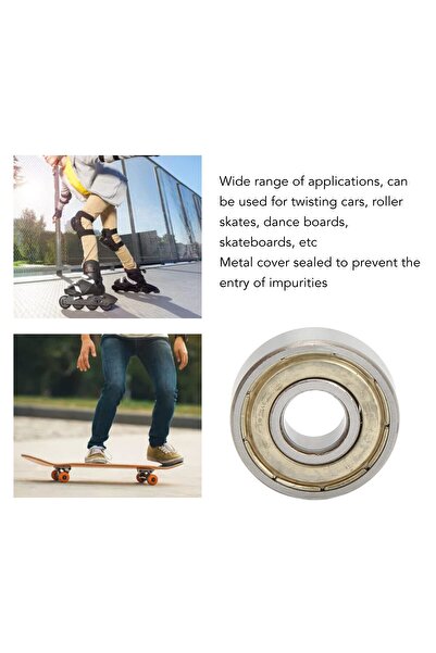 Goby Karbon Hız Abec 11 Kaykay & Paten Rulman Seti 8'li