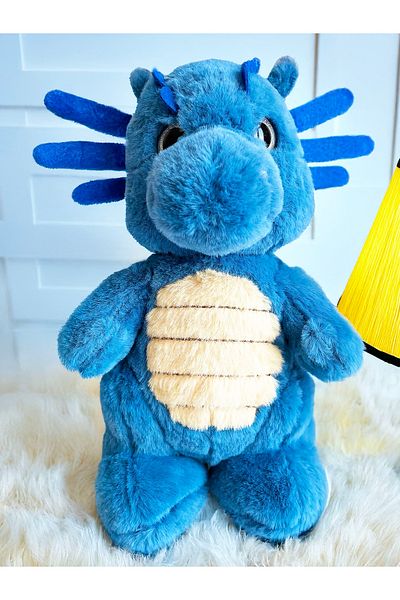 PoppyPlays Ice Dragon Plush Toy - Rare Found Ice Dragon Plush Toy, Super Gift for Children