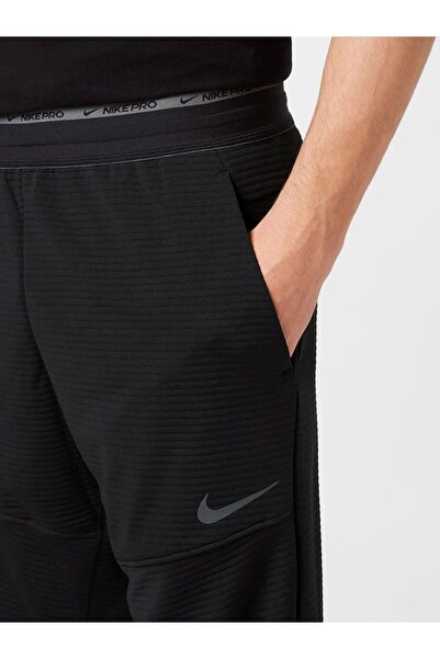 Nike DV9910-010 Pro Fleece Erkek Siyah Antrenman Eşofman Altı