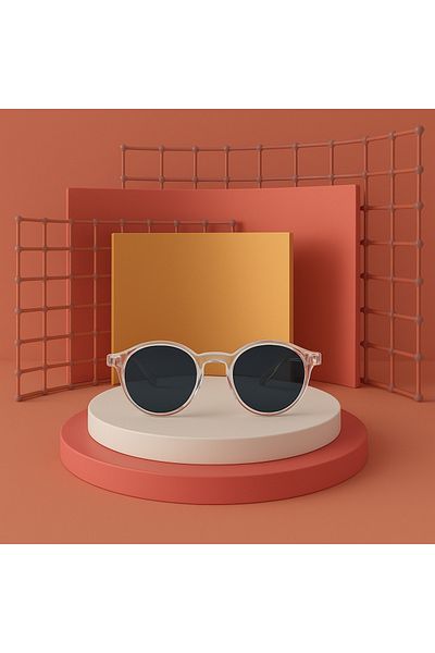 Tics Bugsy 3-7 Years Old Children's Sunglasses -Transparent