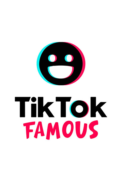 INOVATIX Set de 8 piese, autocolant TikTok Famous, INOVATIX®. 6 cm