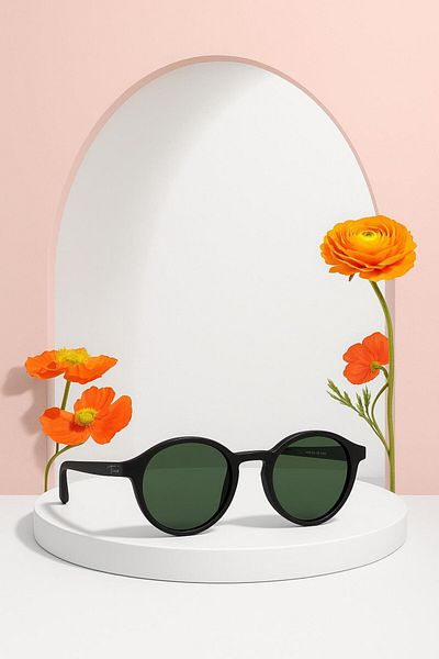Tics Bugsy 3-7 Years Old Children's Sunglasses -Black