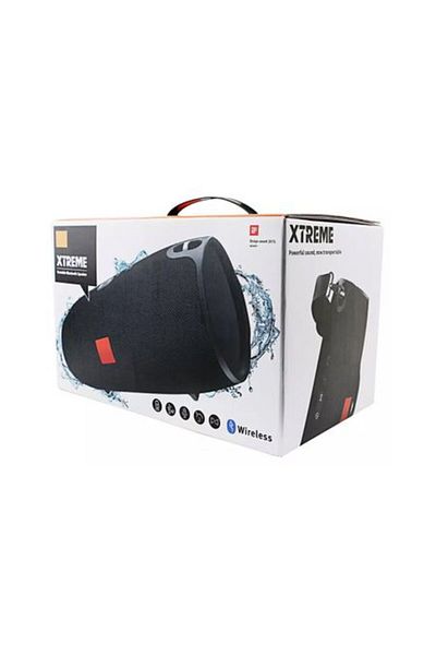 XTREME Portable Speaker, 4 Playback Modes, 10,000 Mah Battery, Black