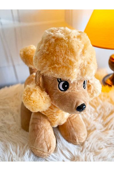 PoppyPlays Ornamental Dog Plush - Toy Poddle Ornamental Dog Sweet Cute Soft Toy