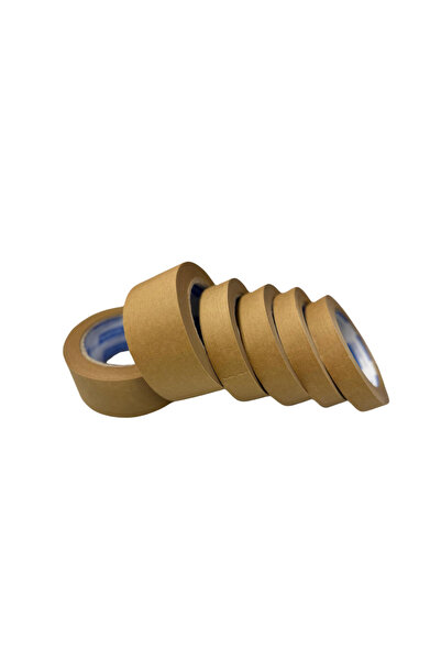 Norton Kağıt Bant Masking Tape 80°C 35M Dayanıklı Kahverengi Kağıt Bant KOLİ ...