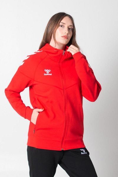 hummel Памучен суитшърт Armin Pro червен