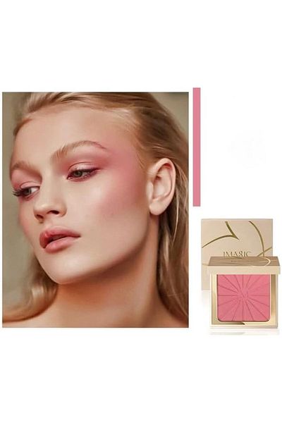 imagic LADY MODEL IMAGIC Radiant Highlighter & Blusher Palette | Illuminate & Add a Natural Flush | Buildab