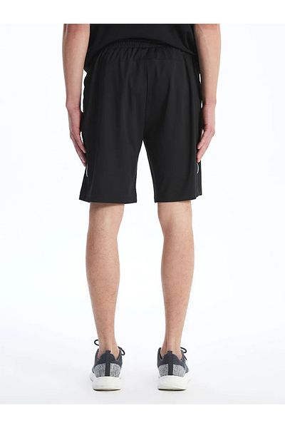 LC Waikiki XSIDE ACTIVE Pantaloni scurți sport pentru bărbați, negri, slim fit