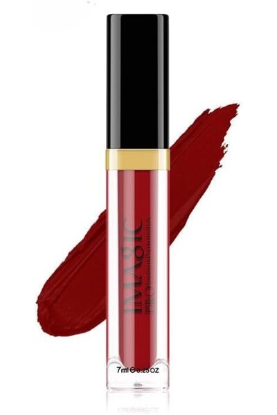 imagic ملمع شفاه مخملي من ليدي موديل إيماجيك | ١٢ لونًا نابضًا بالحياة | تركي...