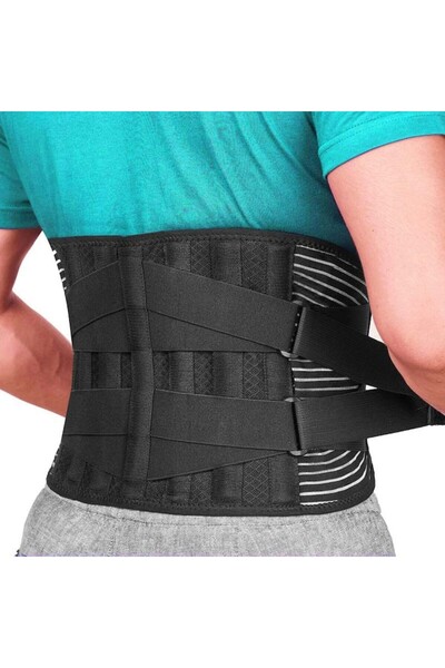 Sprise Centura lombara, S-M, negru, unisex, ajustabila