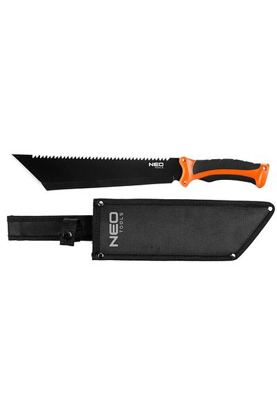 NEO Machete, Stainless Steel, Tpr Pp Handle, Survival Model, With Sheath, 40 Cm,