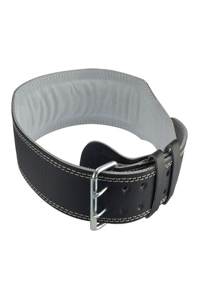 BODY SCULPTURE Leather Weight Lifting Belt Black Large