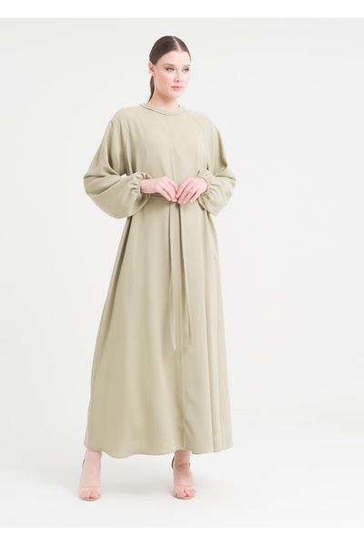 Armağan Reglan Kol Kemerli Elbise