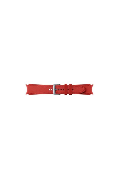 Samsung Original Galaxy Watch 4 Classic 46mm (M/L) Hybrid Leather Band Red