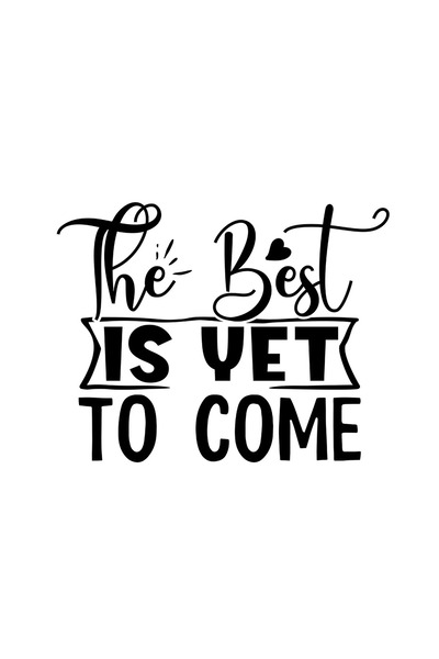 INOVATIX Set de 8 bucăți, autocolant cu logo-ul „Cel mai bun urmează să vină”...