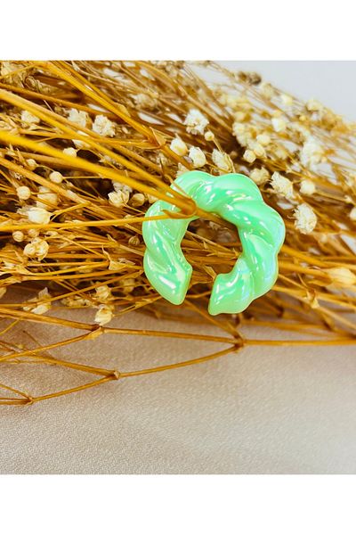Markiz Takı Colorful Compression Cartilage Earrings 3 cm