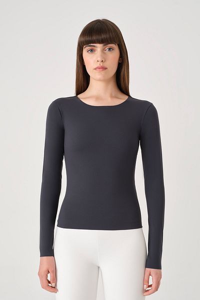 UP&FIT Long Crop Push up Light Smoked