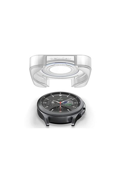 Spigen Samsung Galaxy Watch 4 Classic 42 Mm Glass Film 2pcs/pack (Application System Included)