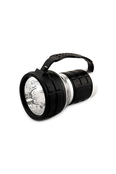 Strend Pro Exlight Rechargeable Flashlight, 12 LEDs, 3 X D,