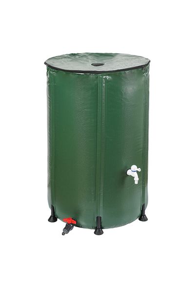 Strend Pro Foldable Rainwater Tank, 380 L, With Faucet