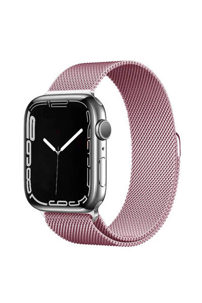 Teknova ساعة 7 مقاس 41 ملم TKNV Band-01 سلك معدني - وردي