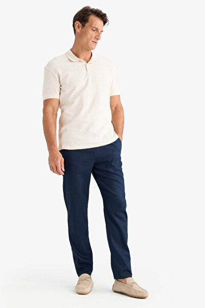 DeFacto Yazlık Jogger Pantolon Basic Düz Cepli Dar Paça B4091AX25SP