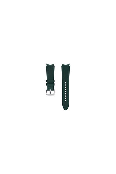 Samsung Original Strap Galaxy Watch 4 Classic 42mm (S/M) Hybrid Leather Band Green