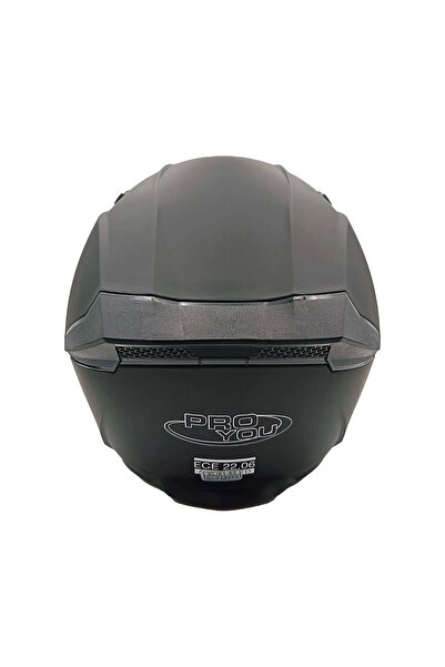 MTS PROYOU YARIM KASK MAT SİYAH (GÜNEŞ VİZÖRLÜ)