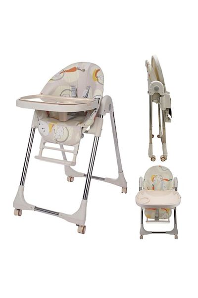 Smart Vibe Scaun înalt pliabil 5 în 1 KinderVIBE®, 6 luni +