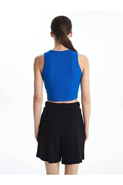 LC Waikiki Lcw Vision Crew Neck Textured Women's Crop (S5)