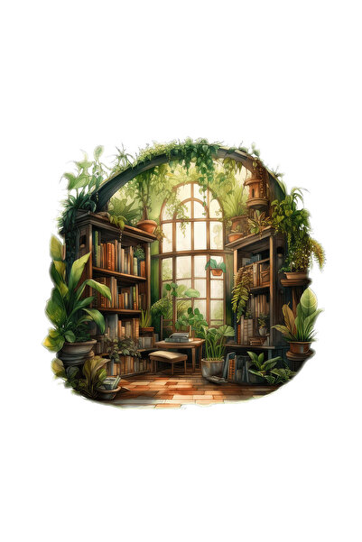 INOVATIX Σετ 8 τεμαχίων, Αυτοκόλλητο Afrodita Reading Space, INOVATIX®. 6 εκ.