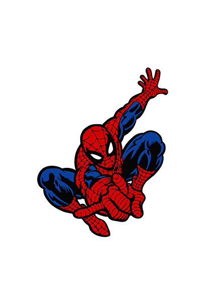 INOVATIX Σετ 8 τεμαχίων, αυτοκόλλητο ταπετσαρίας Spider-Man, INOVATIX®. 6 εκ.