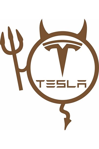 Image Sticker auto, IMAGE, Dracusor TESLA, cupru, 19 x 21 cm