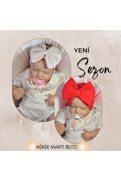 KAYRASTORETESETTÜR The Most Comfortable 2-Piece Baby Bonnet and Bandana Set for Your Baby