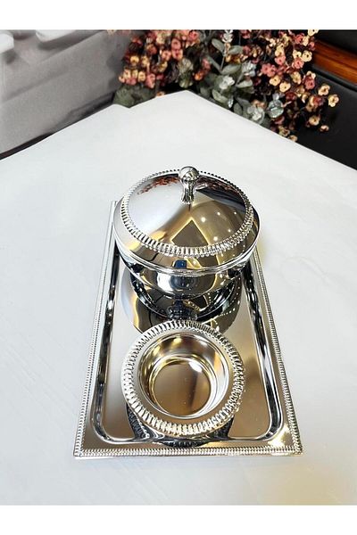 aljahwari Date set with tabsi and a silver plate