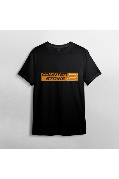 Pixxa Counter Strike Unisex 100% Cotton Crew Neck T-Shirt Model 2