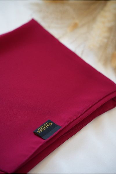 waliqsa Hijab | Shock Red